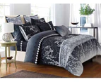 Costa King Single Size Quilt/Doona/Duvet Cover Set