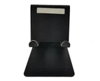 Universal Aluminum Alloy Desk Stand Holder For Mobile Phone Tablet - Black