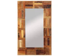 vidaXL Wall Mirror Solid Wood Reclaimed 50x80 cm