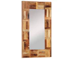 vidaXL Wall Mirror Solid Wood Reclaimed 50x80 cm