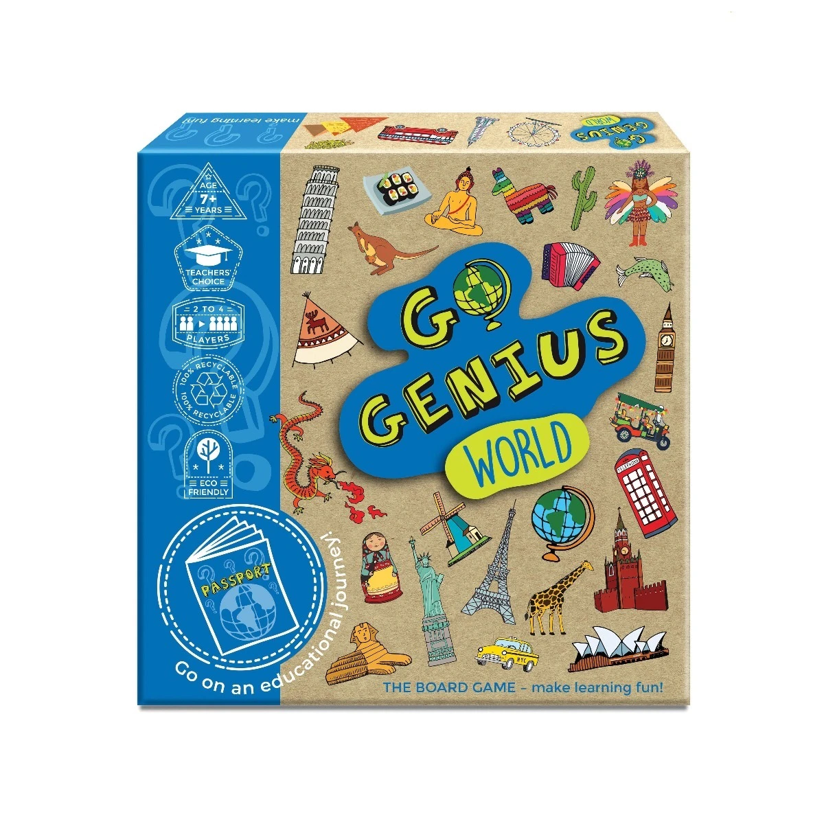 Go Genius World - The Board Game - Winner GOTY