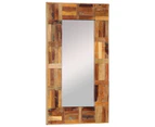 vidaXL Wall Mirror Solid Wood Reclaimed 50x80 cm