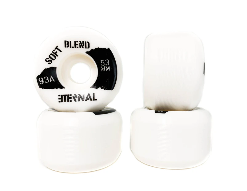 Eternal Wheels 53mm (93A) Soft Blend White