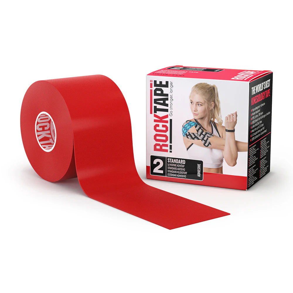 Rocktape Water Resistant 5cmx5M Sport/Athlete Injury Roll Tape Hypoallergenic RD