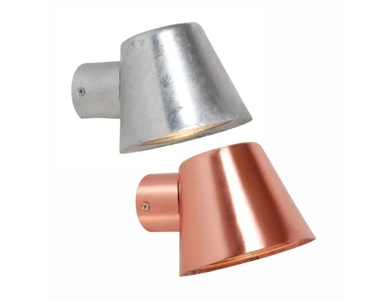 Skopa Series Wall Lamp Galvanised Steel/Copper Exterior CLA Lighting - PL-SKOPA1, PL-SKOPA2 - SKOPA1 - Galvanized Steel