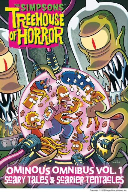 The Simpsons Treehouse of Horror Ominous Omnibus Vol. 1 Scary Tales  Scarier Tentacles by Matt Groening