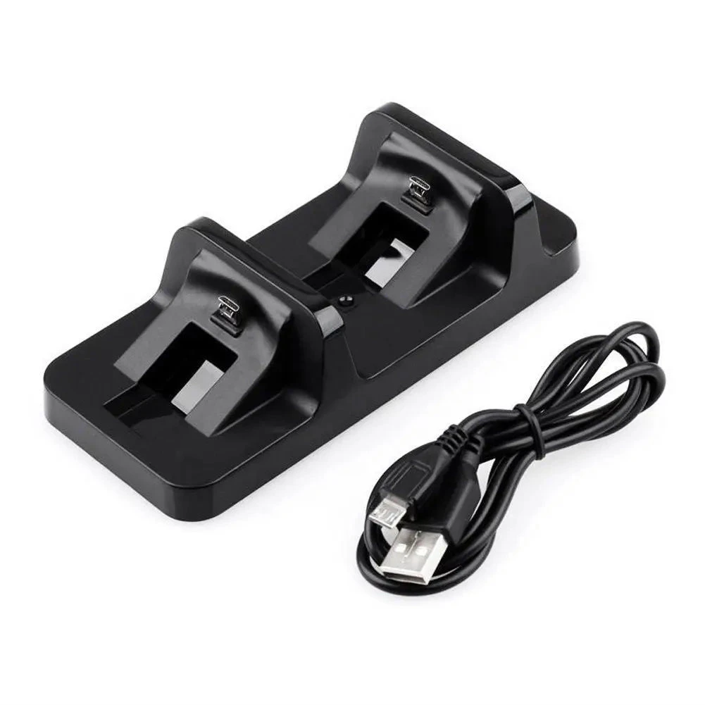 PlayStation 4 PS4 Dual USB Charging Dock Station Stand for DualShock Controller