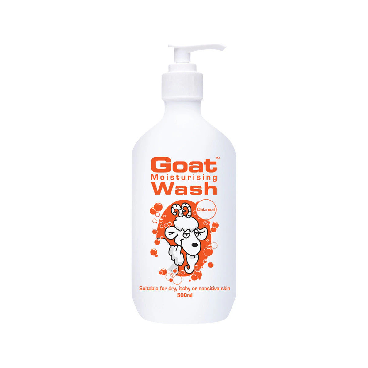 Goat Soap Australia Goat Moisturising Wash Oatmeal 500ml