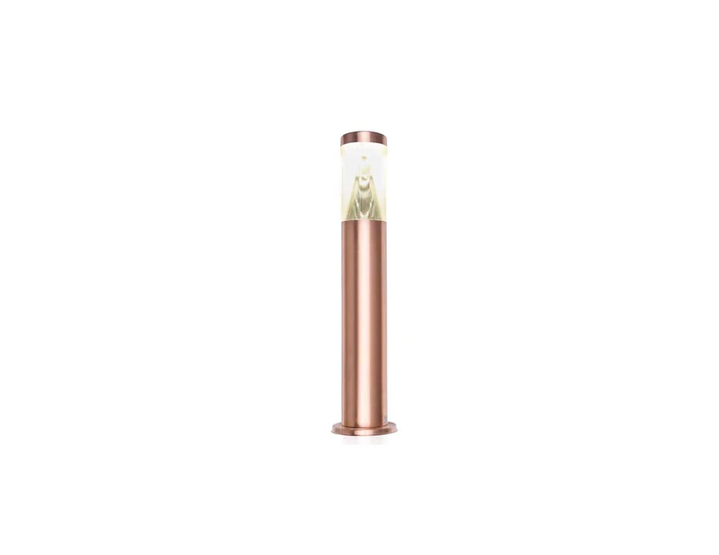 CLA LIGHTING Portus LED Copper Bollard Light - 6W Warm White - 500mm