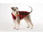 Dog Pyjamas (Red Check) - 70cm