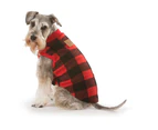 Dog Pyjamas (Red Check) - 30cm