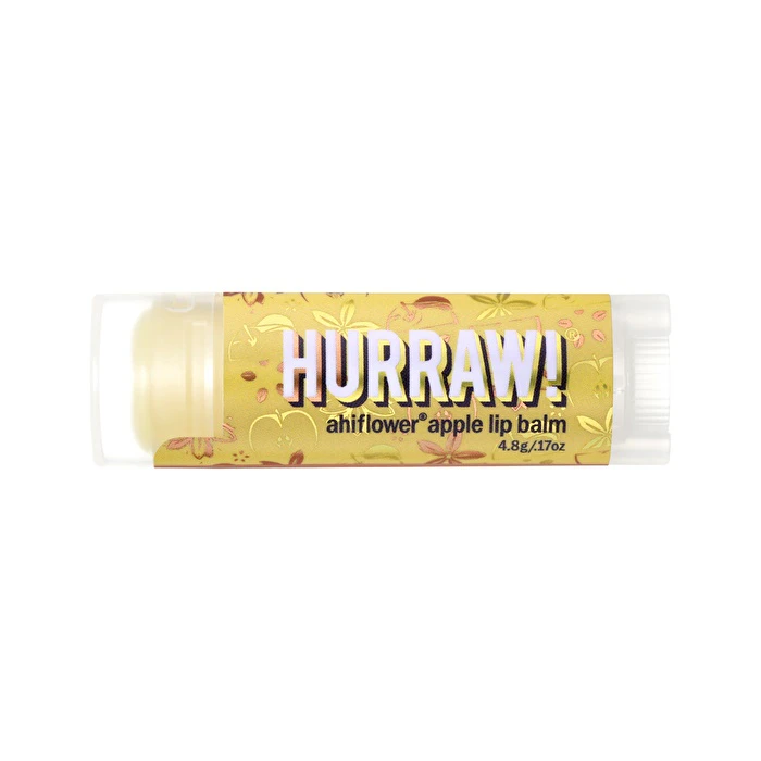 Hurraw! Organic Lip Balm Apple 4.8g