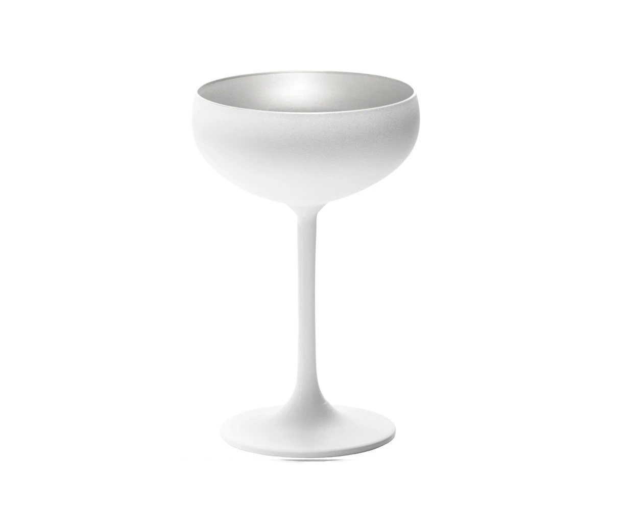 Stolzle Olympic Champagne Coupe 230 mlWhite/Silver X 6 - White