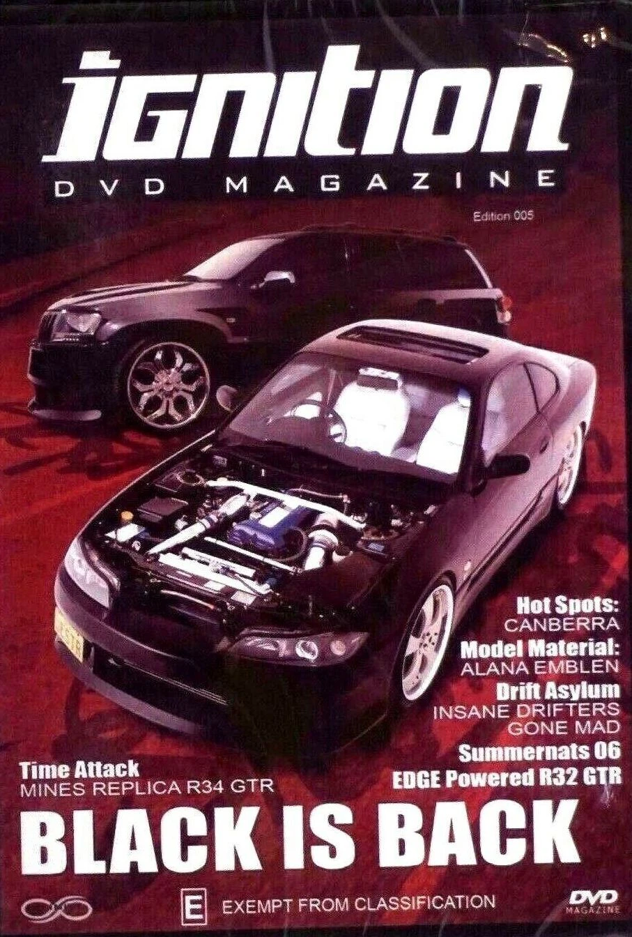 IGNITION MAGAZINE EDITION 005 - DVD Series Rare Aus Stock New Region ALL