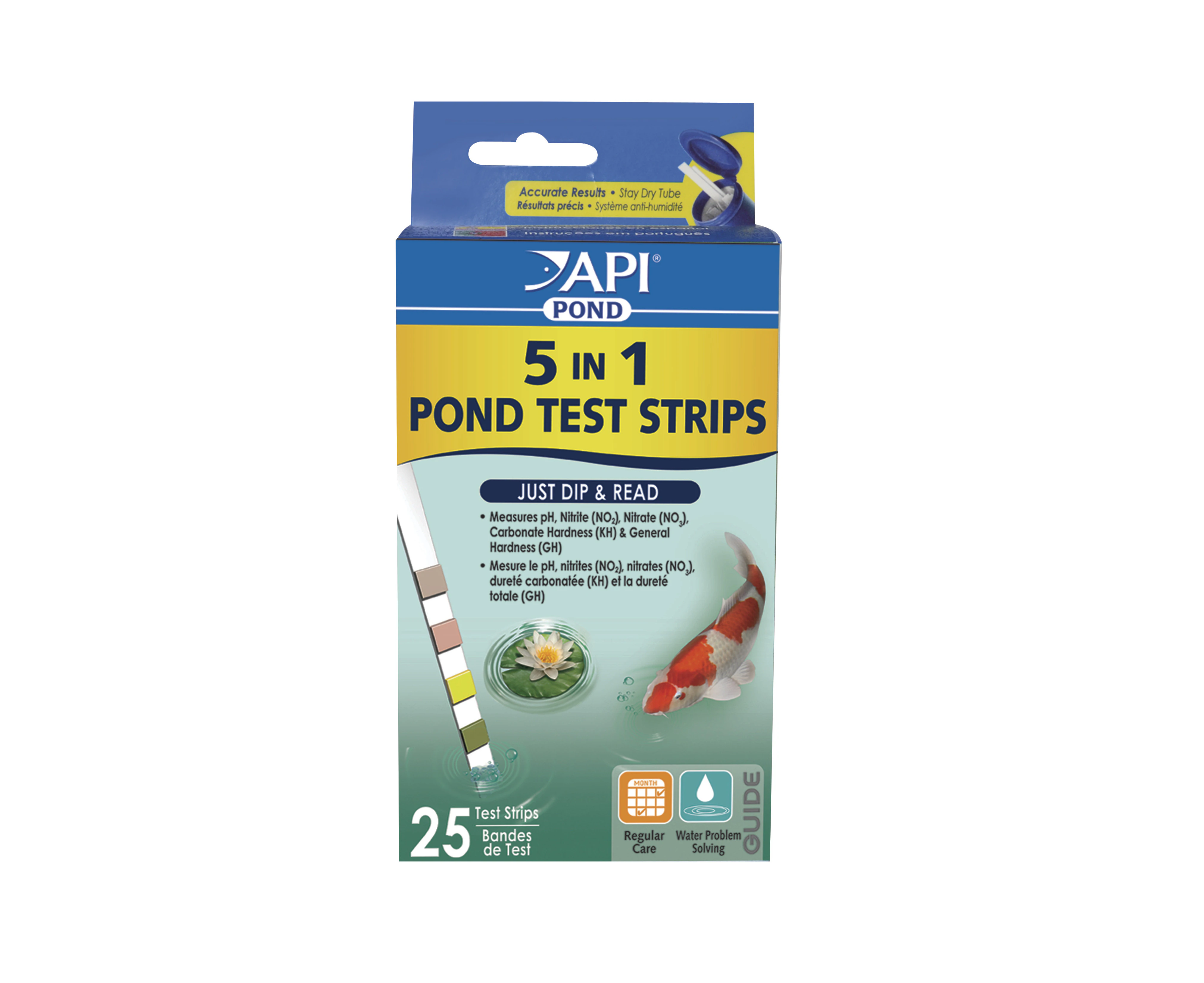 API Pondcare Quick Testing Strips 5 in 1