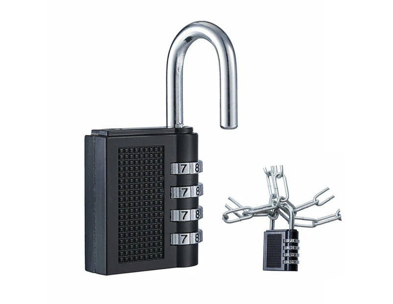 Digit Combination Lock Key Security Padlock Locks -2pcs