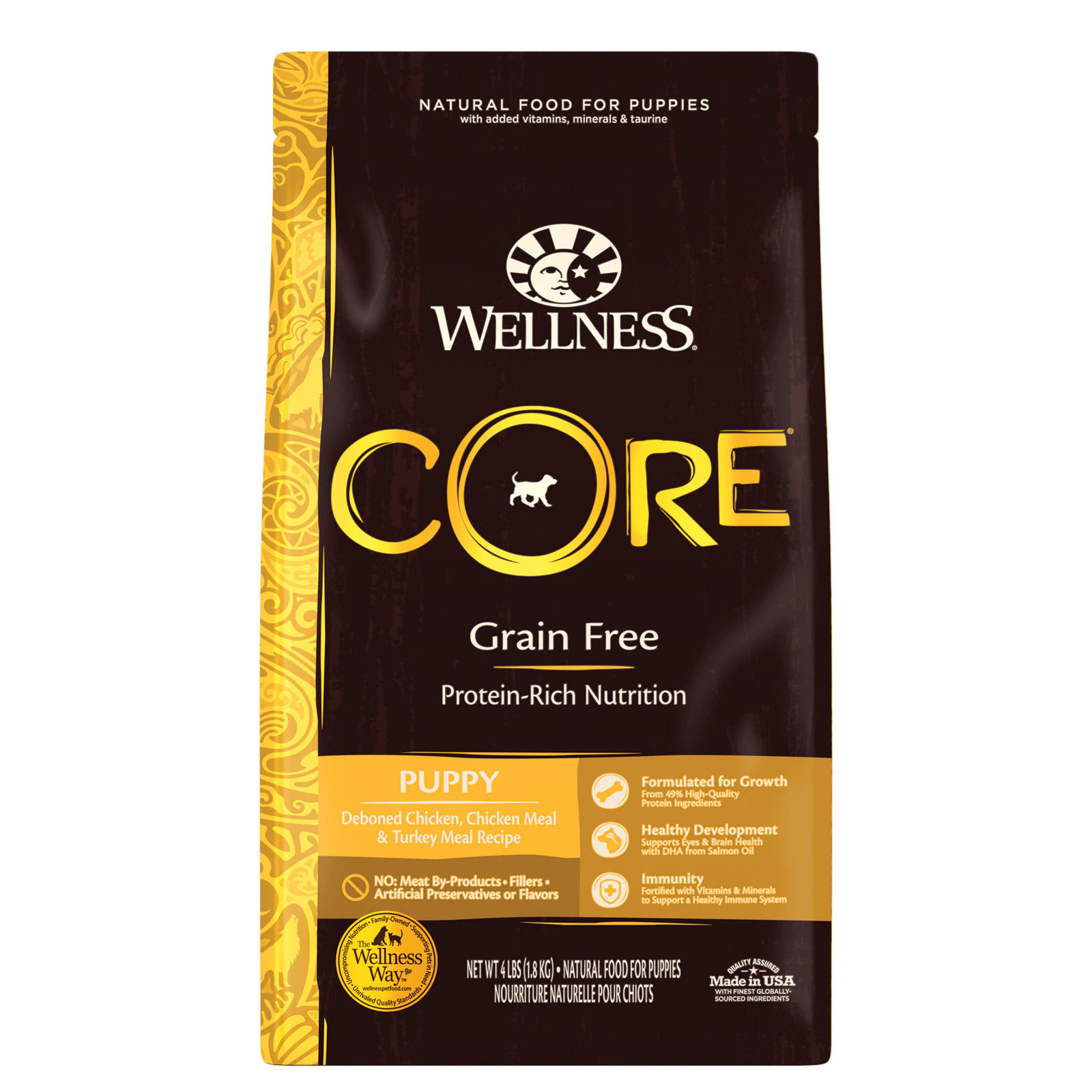 Wellness Core Puppy Grain Free Dry Dog Food Turkey & Chicken 1.8kg