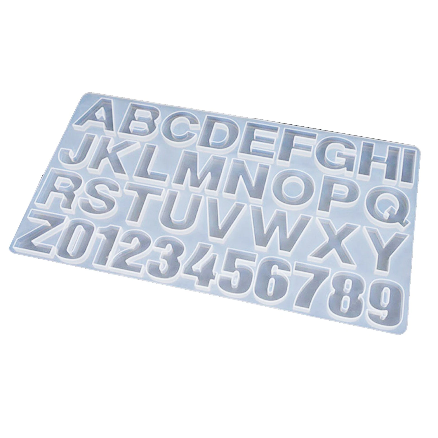 Jewelrey Penant English Letter Epoxy Resin Silicone Moulds