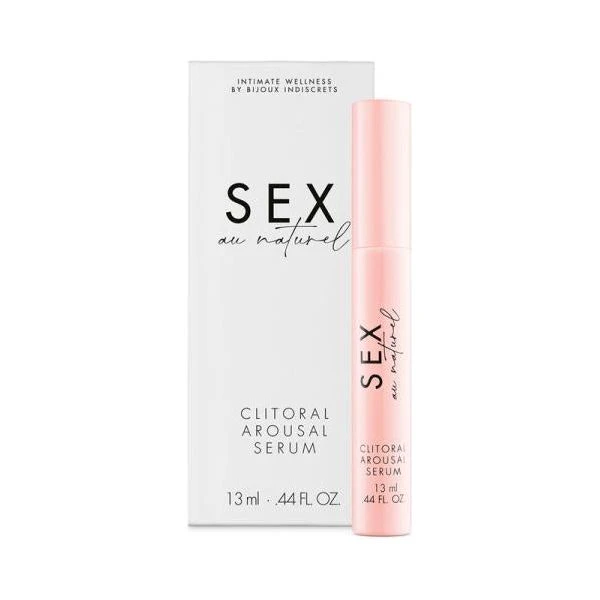 Bijoux Indiscrets Natural Pleasure Clitoral Arousal Serum Enhance Sensitivity And Arousal For Women 0.44 Oz