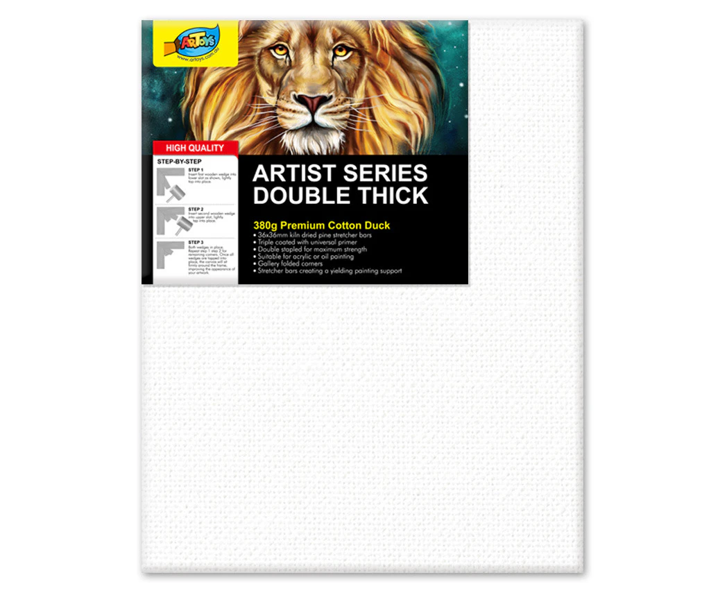 20x25 Double thick,Acid free, Triple Primed Heavy duty stretched canvas