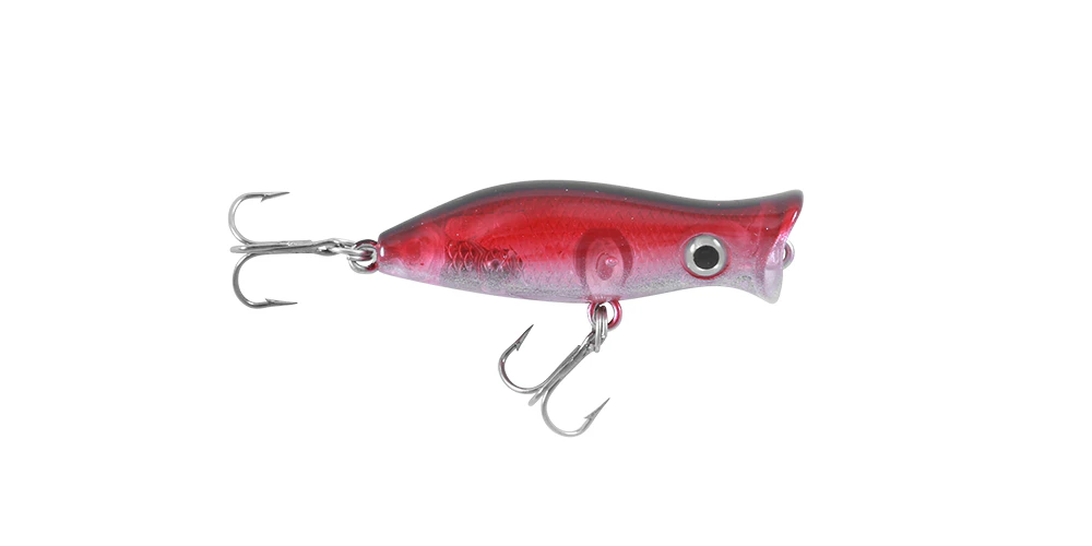 Halco Roosta Popper 45mm Hard Body Surface Fishing Lure #R45 Hot Blooded