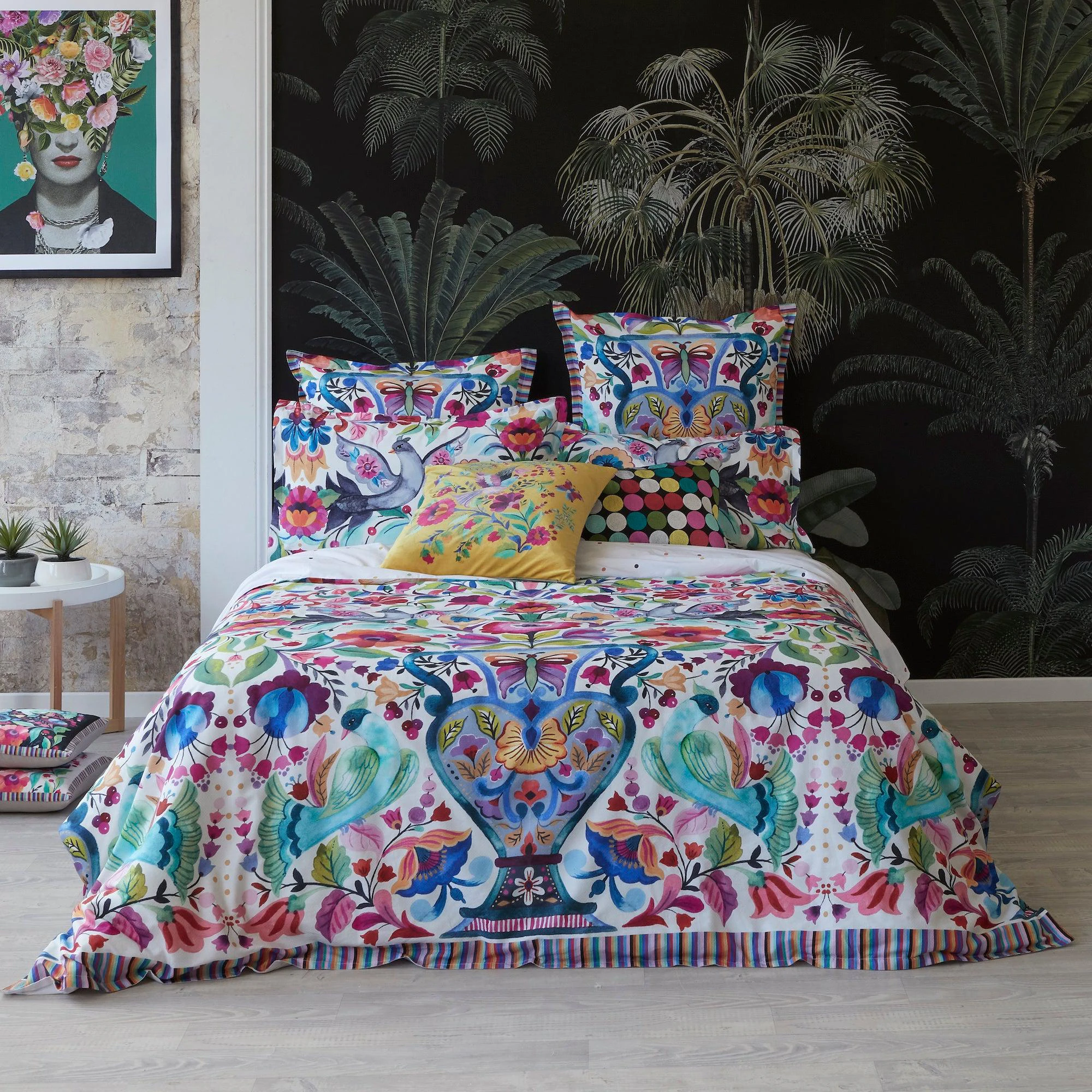 Mallorca Ivory Quilt Cover Set