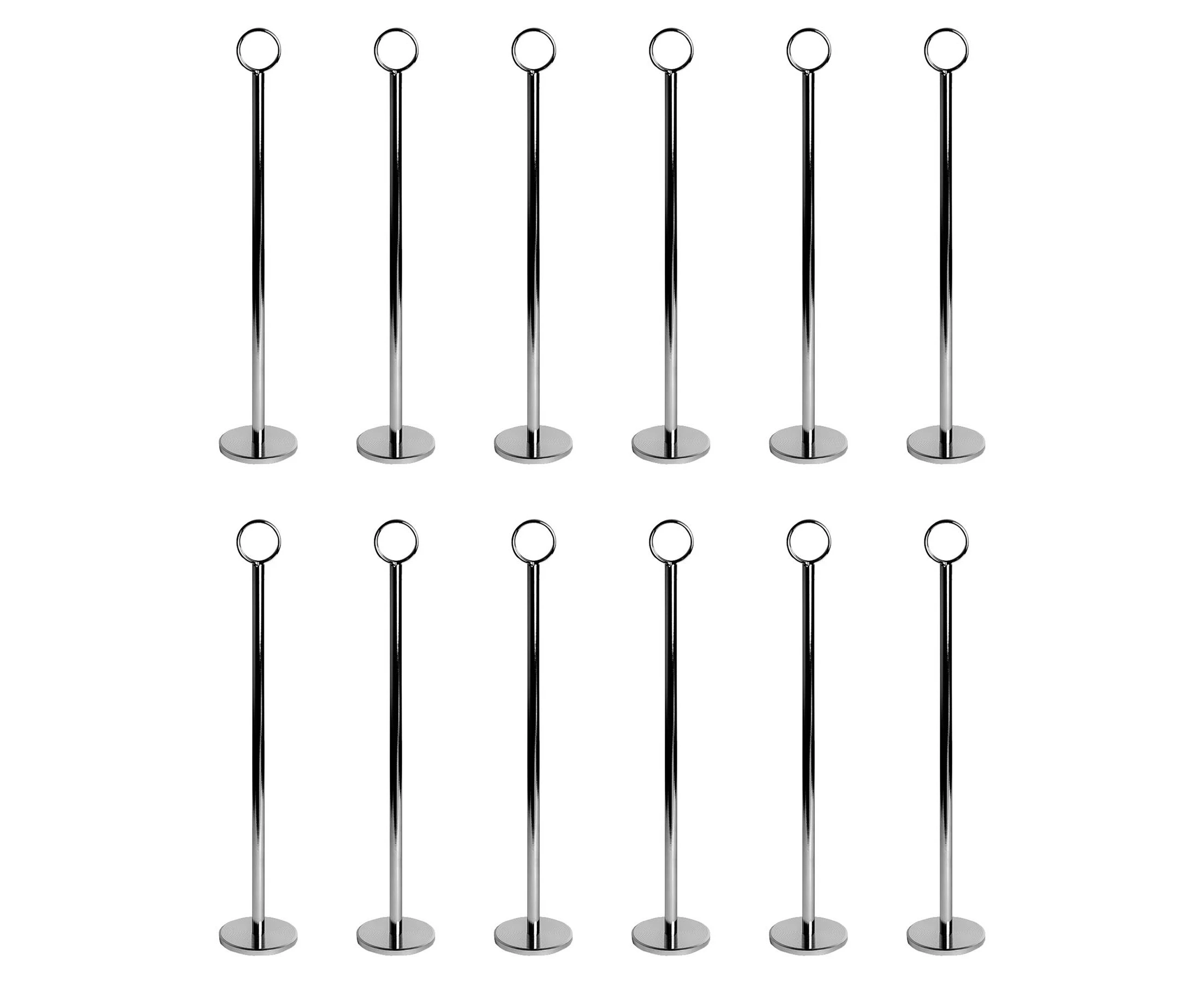 Argon Tableware Table Number Holders - 30cm - Box of 12