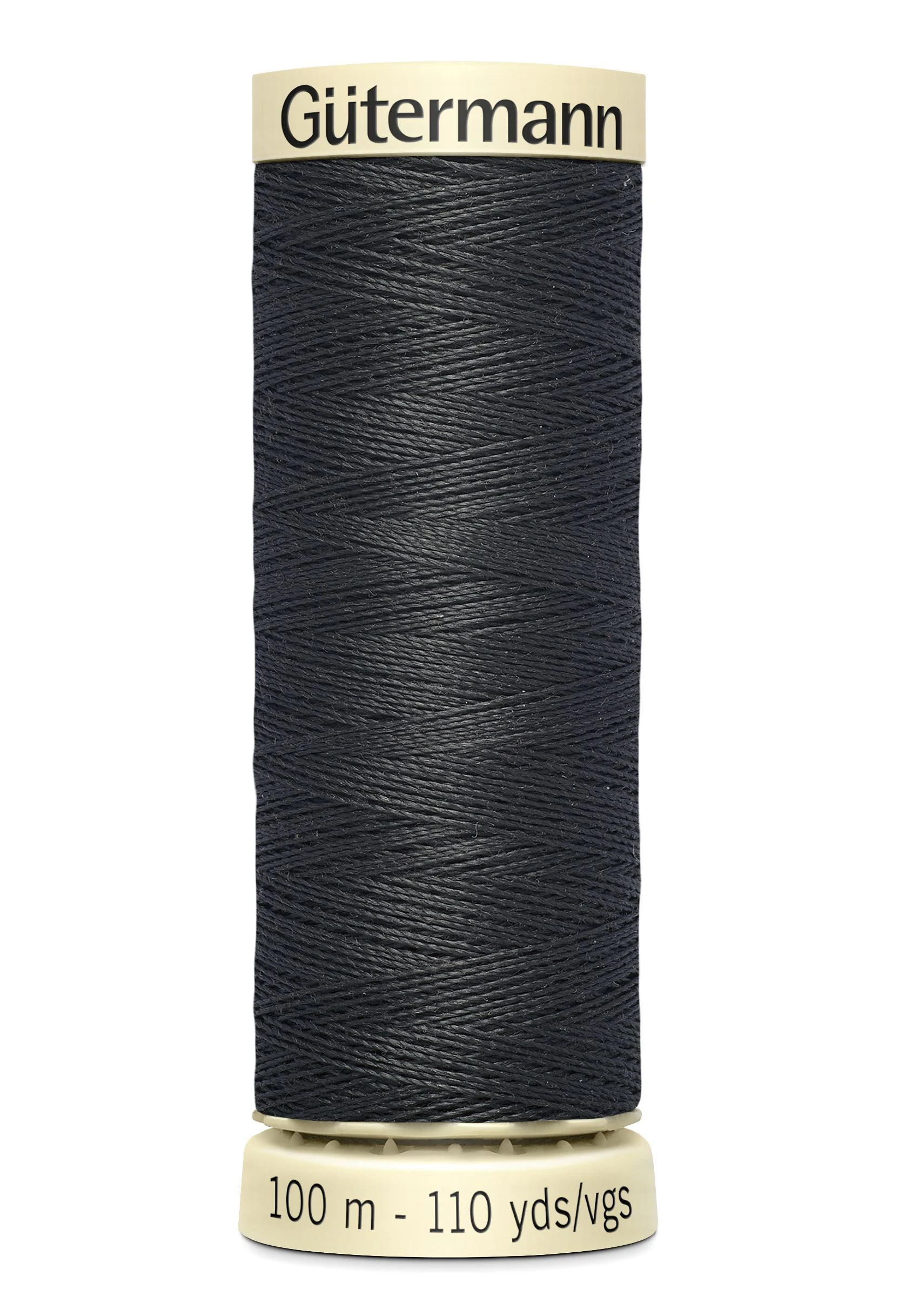 Gutermann Sew-all Thread 100m #190 BLACK BROWN, 100% Polyester