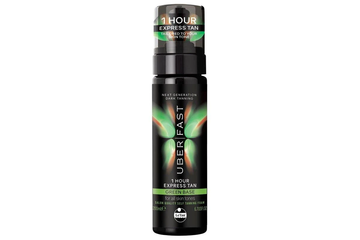 Le Tan Uber Fast Self Tanning Foam Green Base 200ML