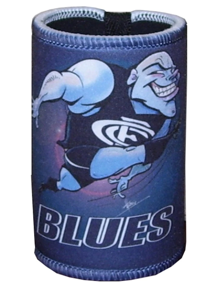 Blues Mascot Paul Harvey Design Can Cooler Stubby Holder