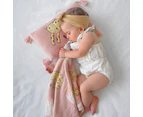 Lolli Living 100% Cotton Knitted Pram/Stroller Baby/Infant Blanket Tropical