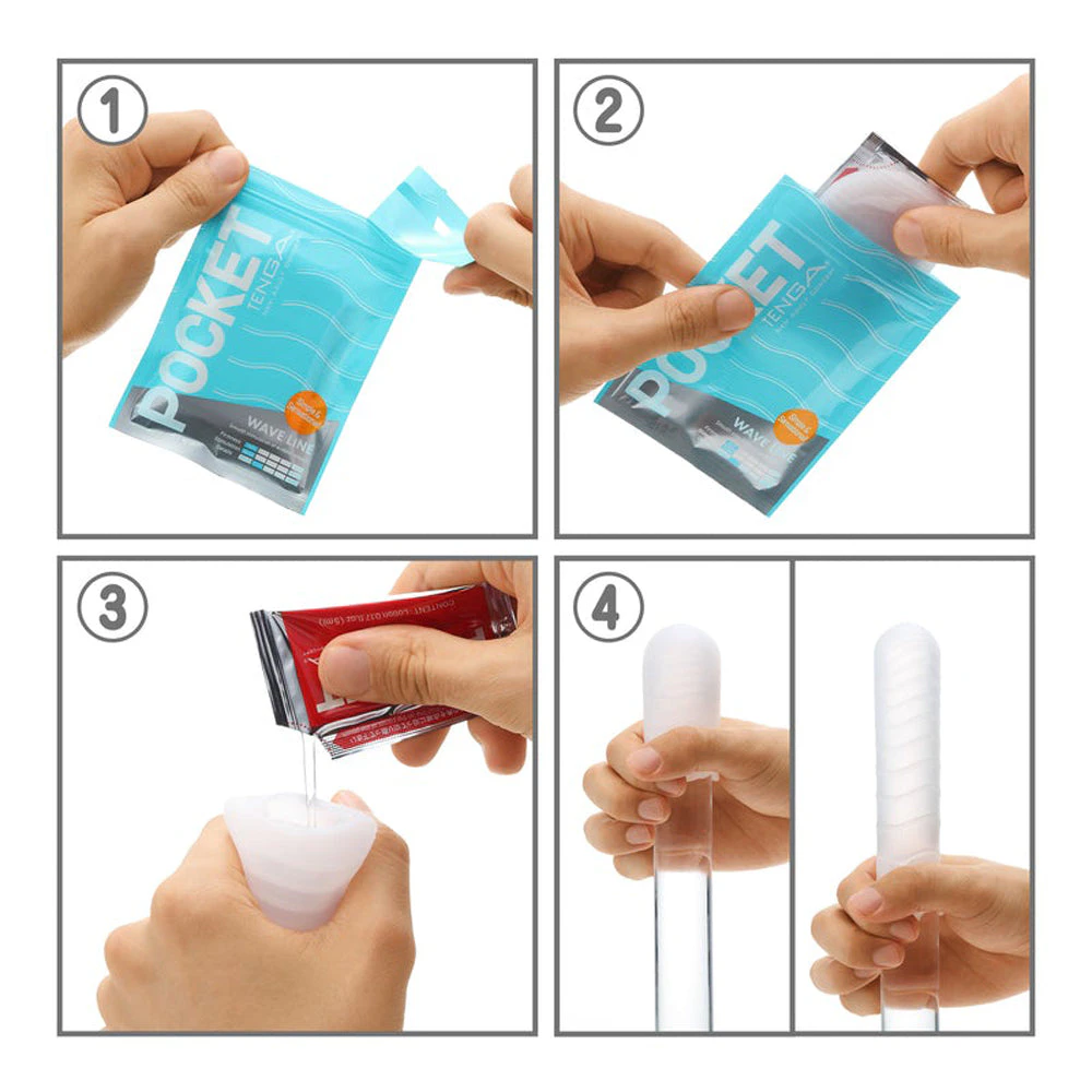 Pocket TENGA Crystal Mist Adult Sex Toy For Men Masturbation Sleeve