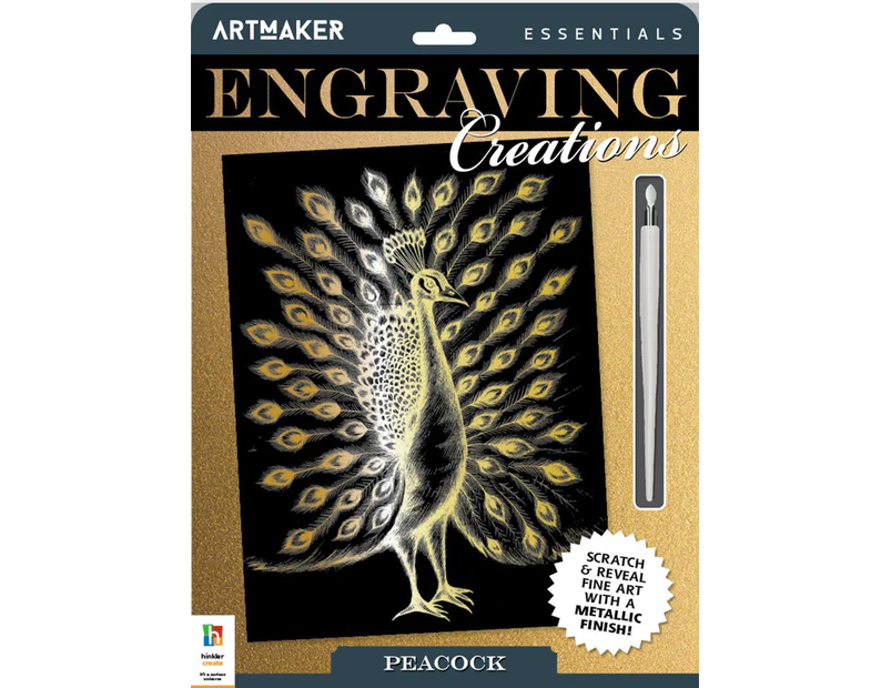 Art Maker Essentials: Engraving Creations - Peacock