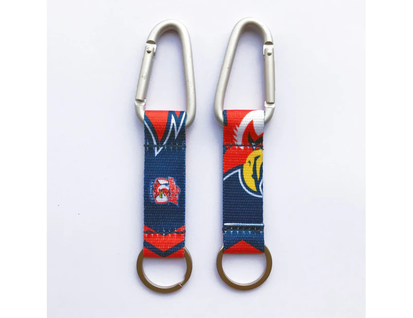 Sydney Roosters NRL Carabiner Team Logo Keyring