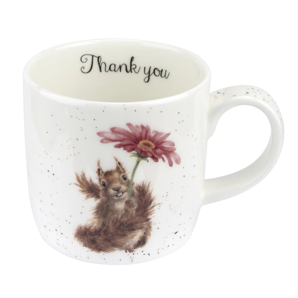 Royal Worcester Wrendale Mug - Thank You