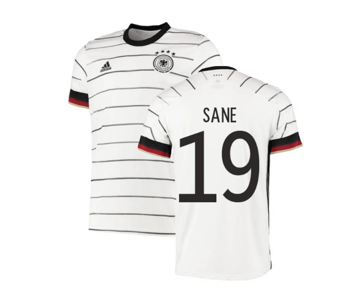 2020-2021 Germany Home Adidas Football Shirt (SANE 19)