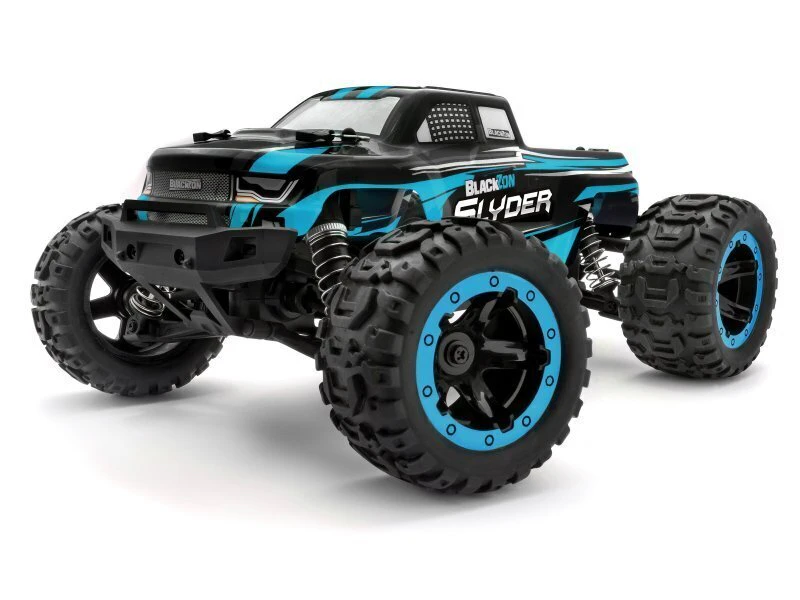 Blackzon Slyder MT 1/16 4WD Electric Monster Truck - Blue [540104]