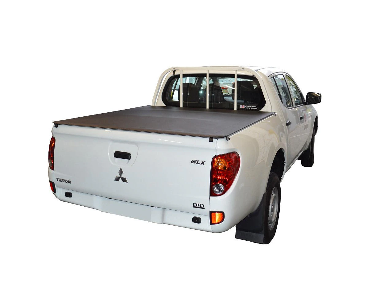 ClipOn Ute/Tonneau Cover for Mitsubishi Triton MN (Oct 2009 to June 2015) Double Cab suits Headboard