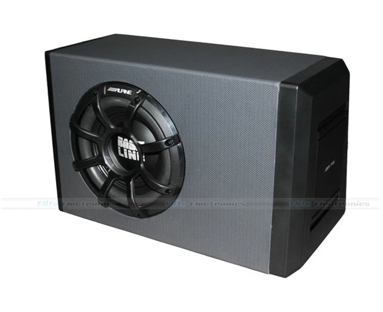 Alpine PWA-S10V 250W 10" Subwoofer Enclosure Built-In Amplifier