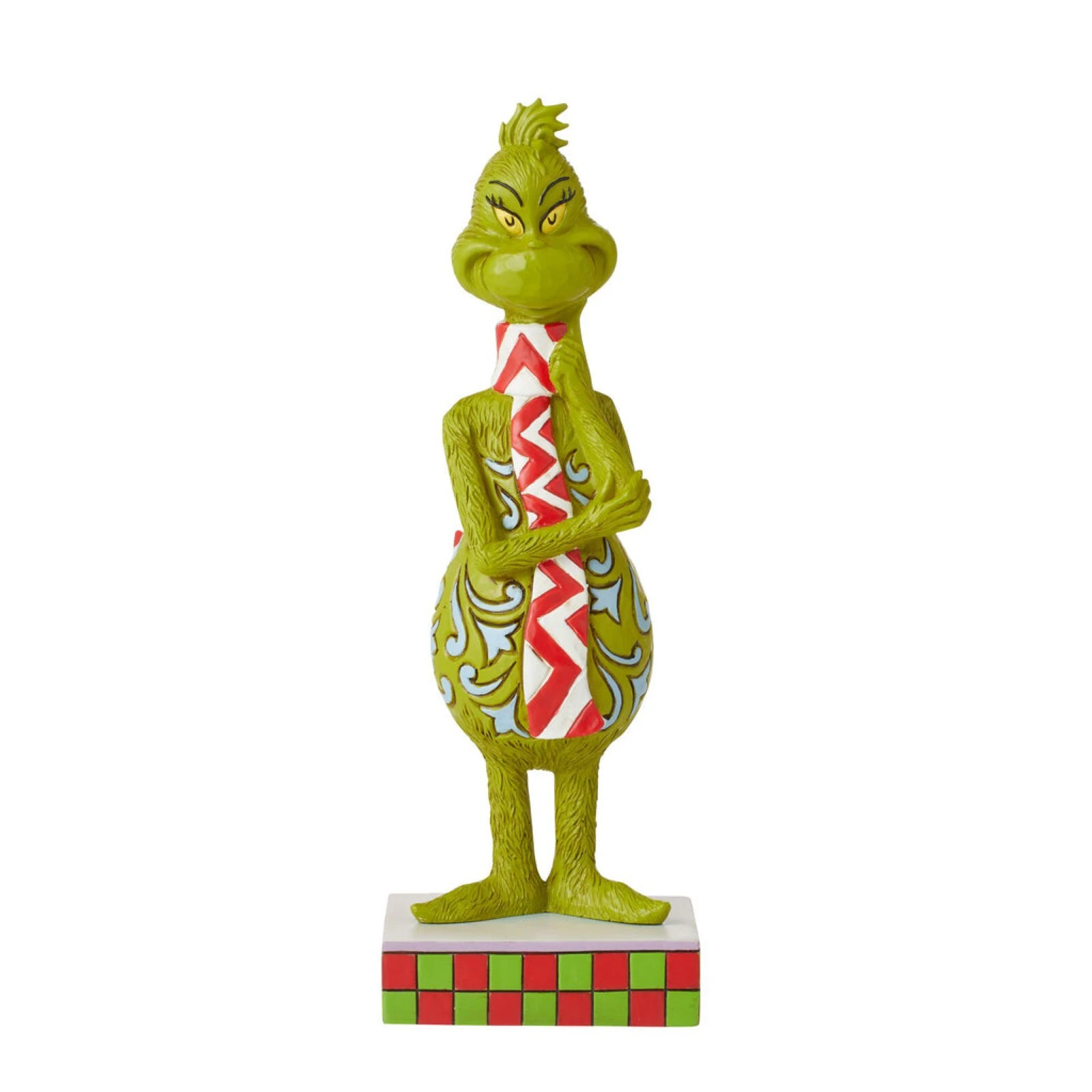 Grinch by Jim Shore Christmas Grinch with Long Scarf