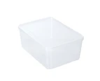 12 x CLEAR FOOD STORAGE CONTAINERS w/ LIDS 3.5L Plastic Freezer Lunch Box Pantry Lunch Box