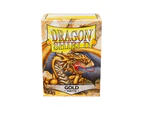 Dragon Shield Gygex Matte Gold Sleeves 100 Pack