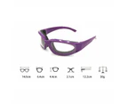 Kitchen Onion Chopping Eye Goggles Tear Gadget Tool Protector - Black