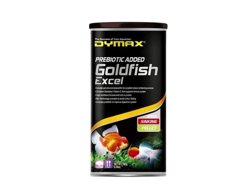 Dymax Goldfish Excel Sinking Aquarium Fish Tank Goldfish Oranda Ranchu Food 180g