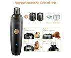 Rechargeable Electric Nail Trimmer Grooming Tool Paw Clippers For Small and Medium Pets