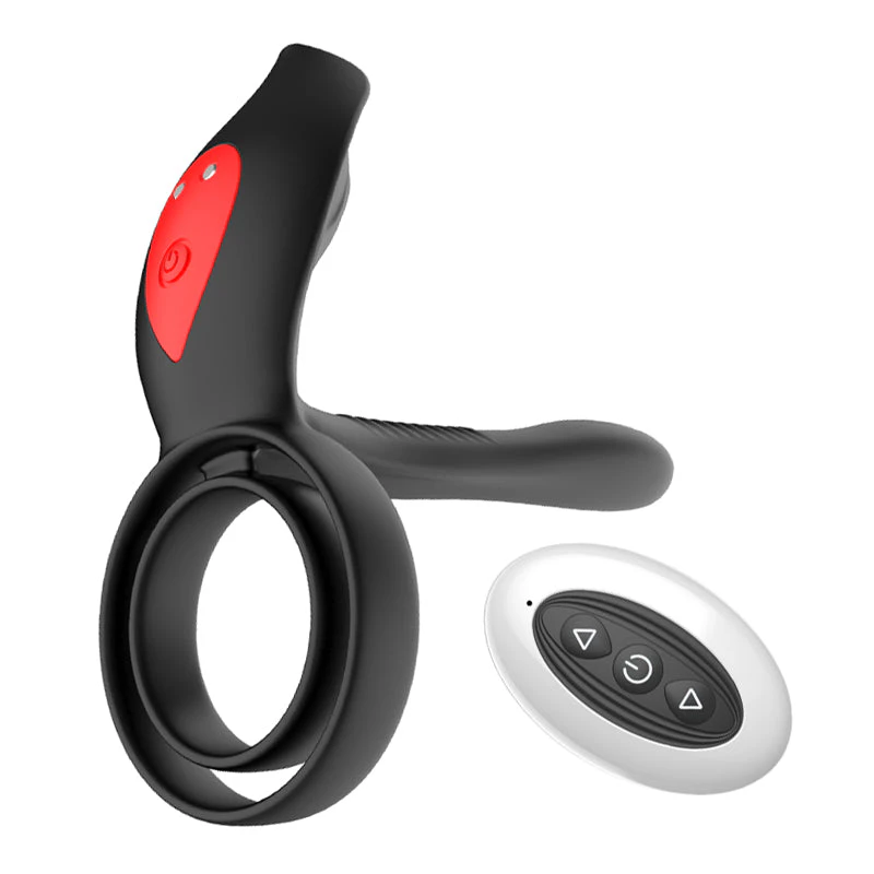 MOLE Remote Control Vibrating Penis Ring - Couples Vibrator for Shared Pleasure