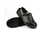 Lites Unisex Safety Clog Black - Size 40