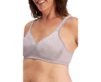 Playtex Women's 18 Hour Ultimate Lift & Support Wirefree Bra 2-Pack - White/Crystal Grey