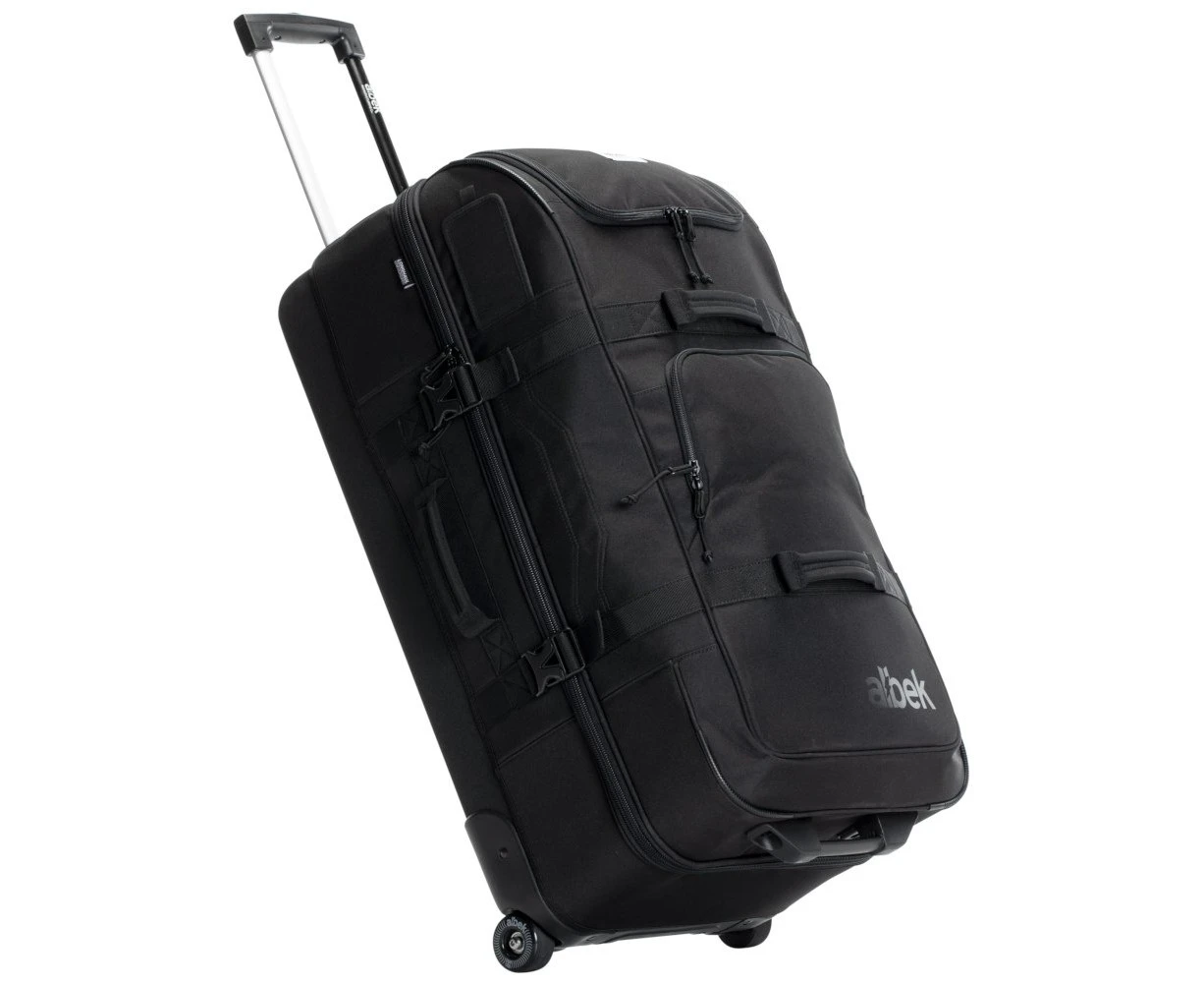 Albek Long Haul 100L Checked Luggage Travel Bag Black