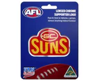 Fan Emblems - AFL: Gold Coast Suns Logo Decal